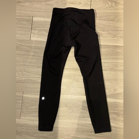 Lululemon Wunder Train High Rise Ribbed Leggings 25" - Picture 4 of 7